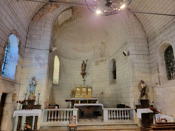 , église Saint-Martin restaurée à l’identique